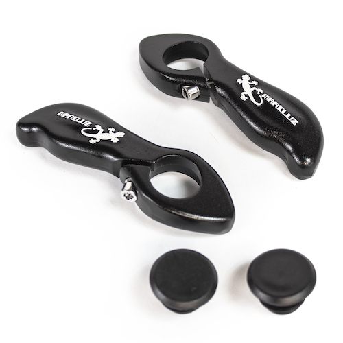 Ciclometa Detalles Manubrio para bicicleta de aluminio negro de montaña  para bicicleta plegable JB-AL228-03 RQOPRX