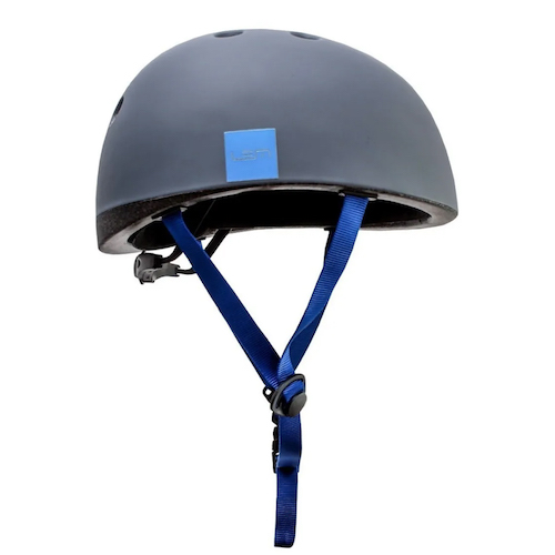 Casco Infantil Para Moto Kinlley Y001 Color Azul Abs Integral Talla L