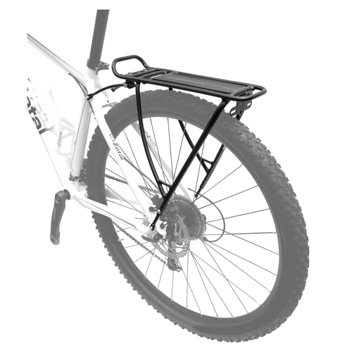 Ciclometa Detalles Porta Bulto P/bicicleta urbano RaideR trasero universal  26/27.5/28/29 Aluminio negro 27 kg Zefal