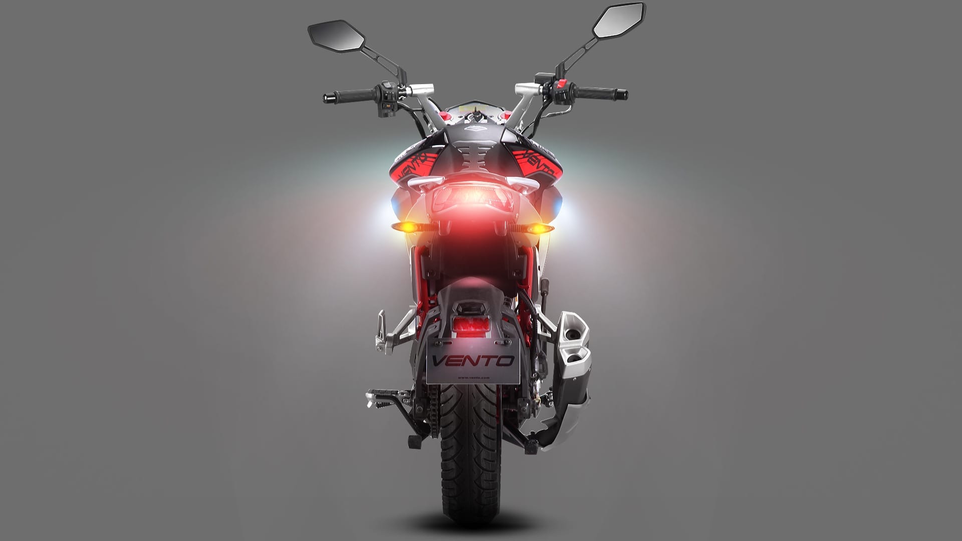 Bicimex Detalles Motocicleta Vento Nitrox 250 Cc Rojo