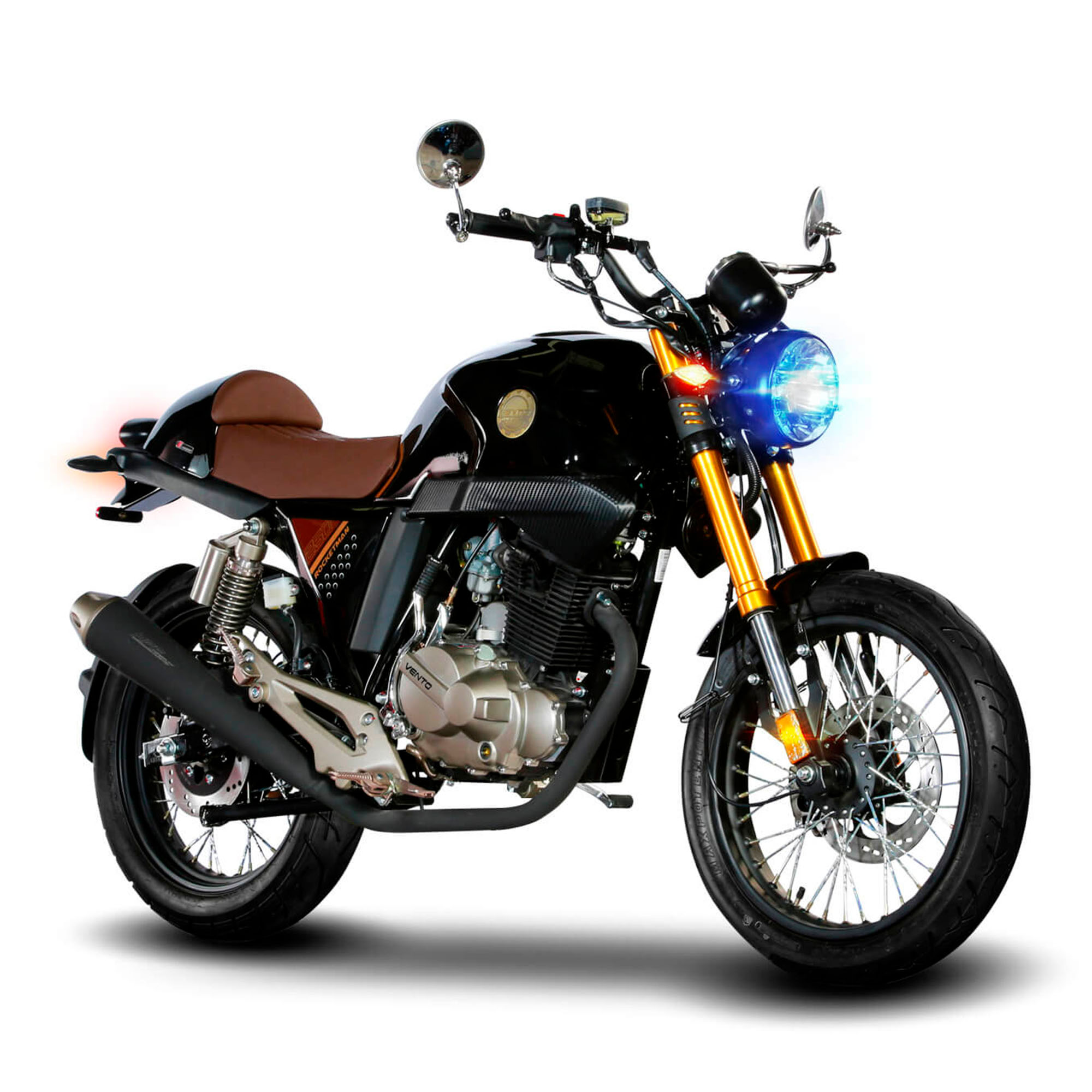 Bicimex Detalles Motocicleta Vento Rocketman sport 250 negro 2022