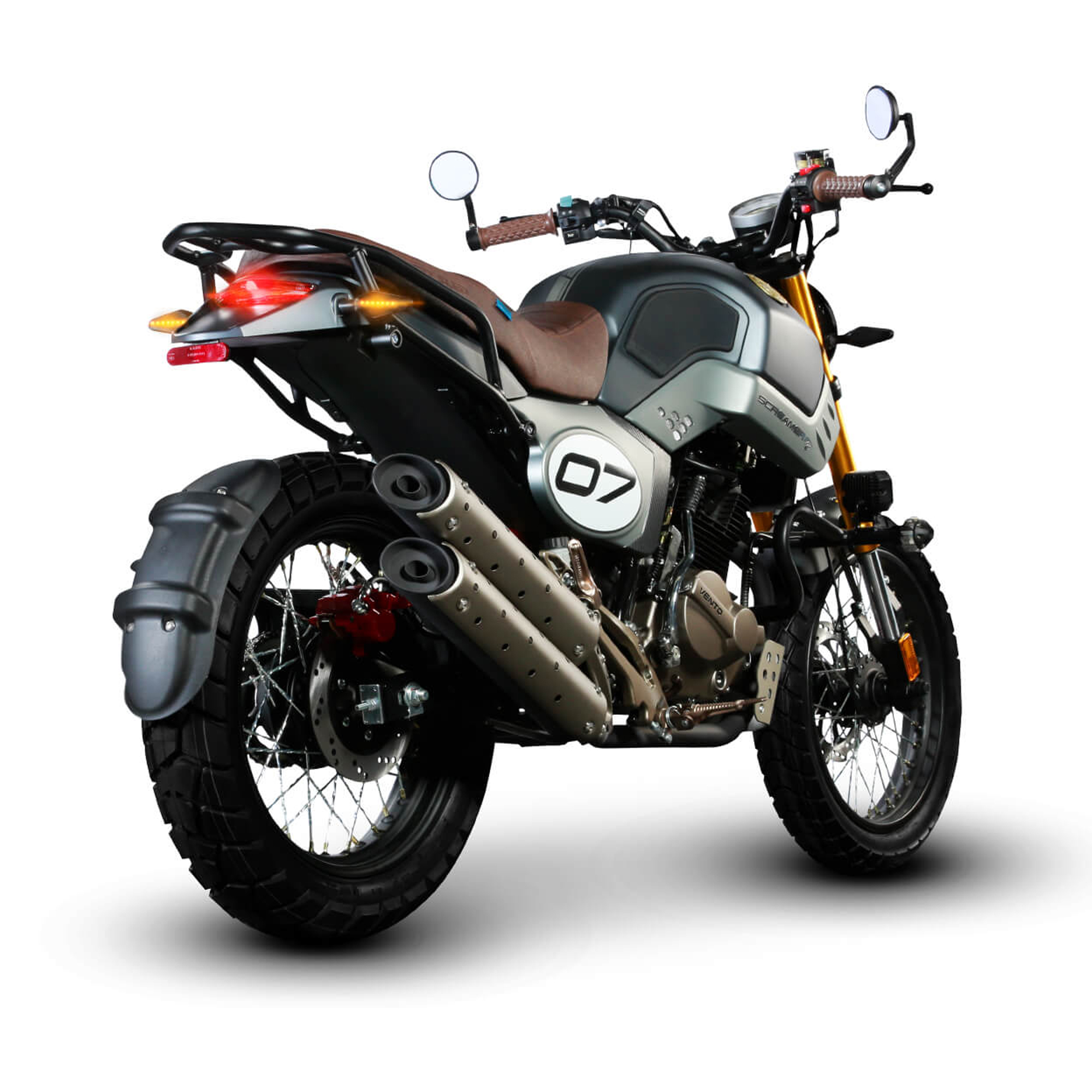 Bicimex Detalles Motocicleta Vento Screamer 250 gris 2023