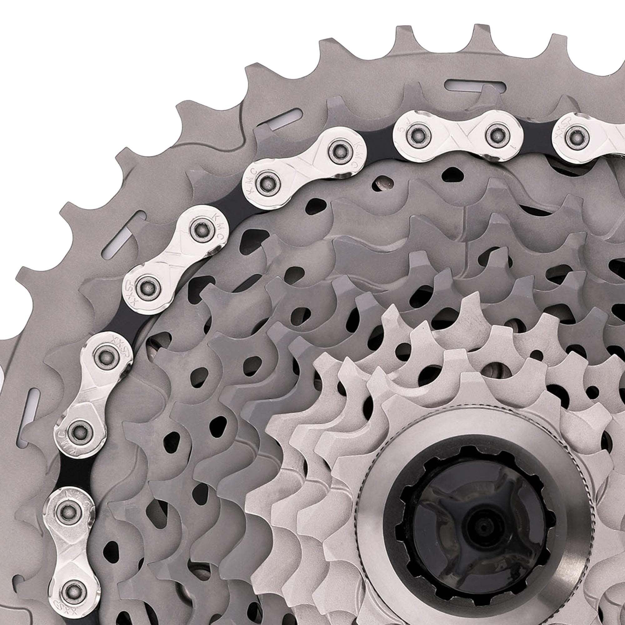 Shimano-Cadena de 11 velocidades para bicicleta de montaña, cadena