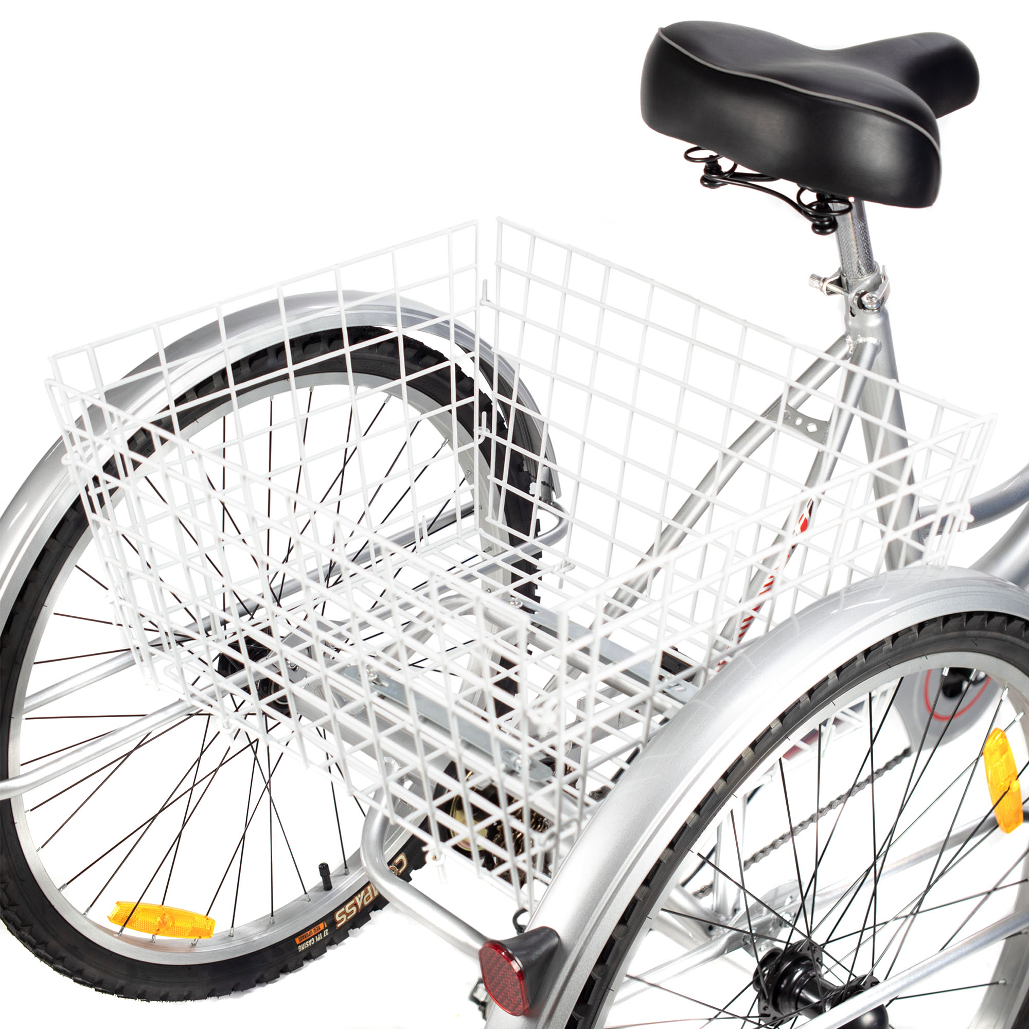 Bicicleta triciclo para adulto schwinn rodada 26 best sale con canasta