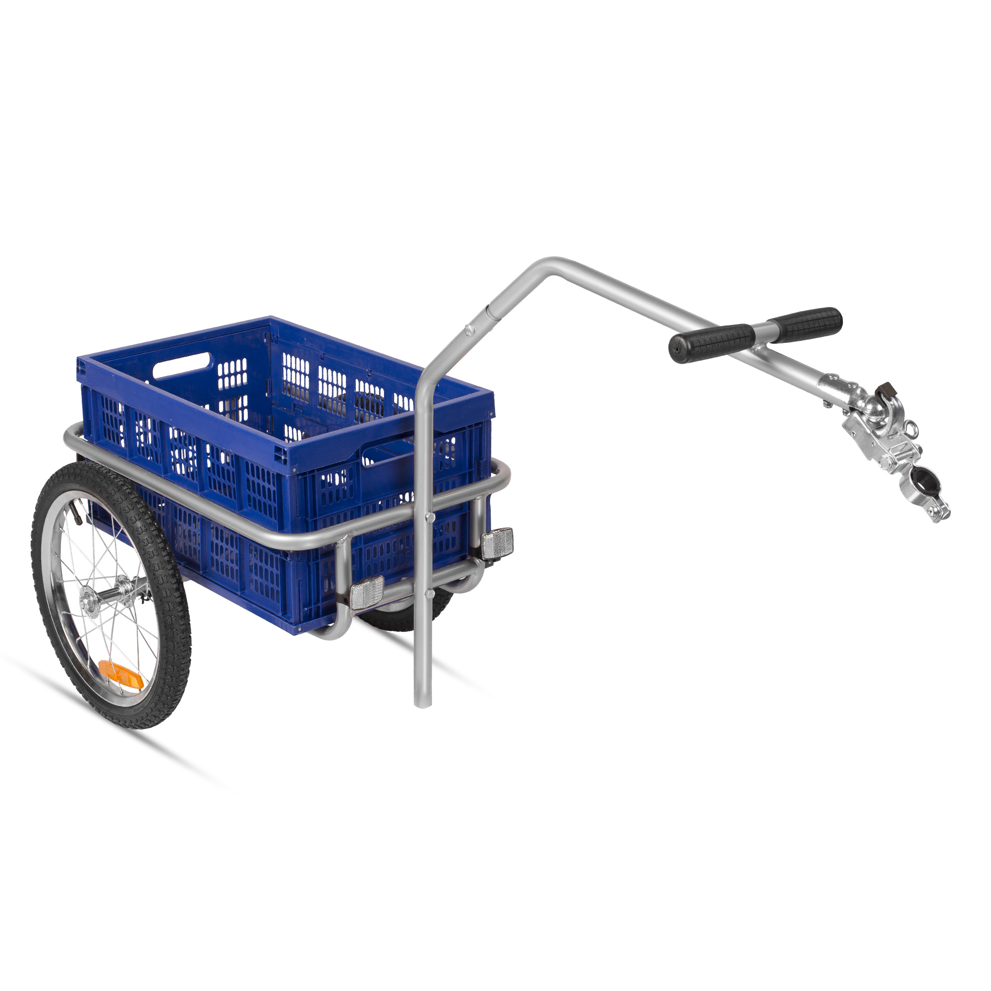 Remolque de bicicleta para carga de 80Kg con caja de 90L distribuido por  CABLEMATIC ® 