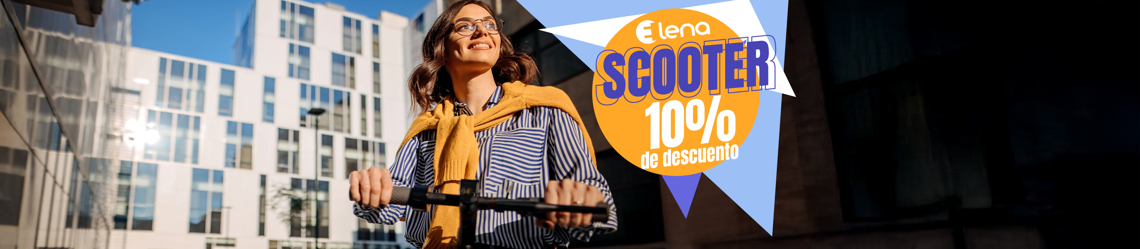Scooters E-LENA con 10% de descuento